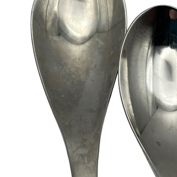 YAMAZAKI Alba Flatware Set Spoons Dinner‎ Knife Fork Plain Slanted Tip Stainless - Picture 4 of 10